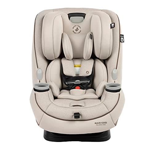 Maxi Cosi Pria All-in-One Car Seat, 3in1, Convertible from Infant to Toddler, rear and forward facing, booster mode, washable Seat Cover, Desert Wonder