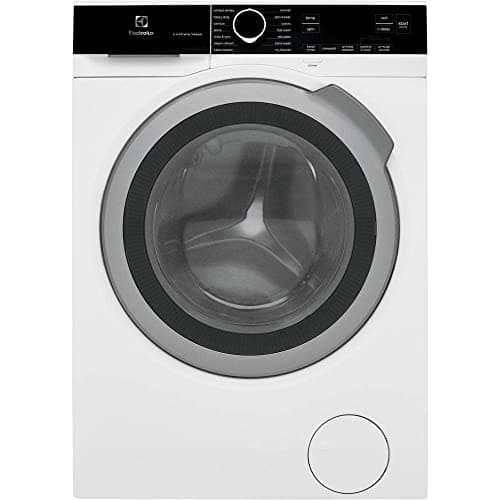 24 in 2.4 cu. ft. Compact Stackable Front Load Washer in White with LuxCare Wash and Steam Refresh, Energy Star