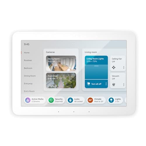 Amazon Echo Hub (newest model), 8” smart home control panel with Alexa, Compatible with thousands of devices, with Alexa+ Early Access