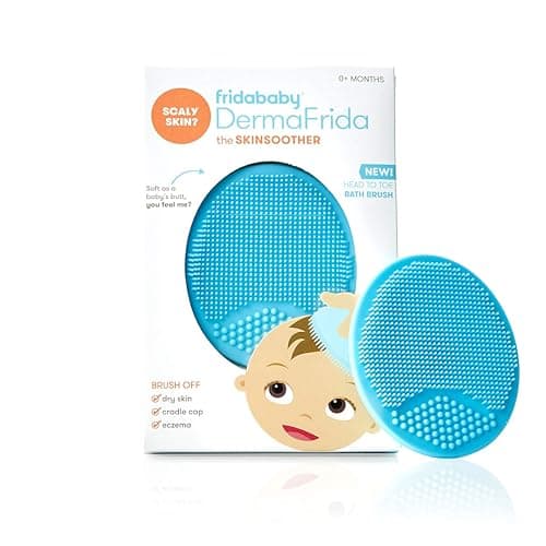 Frida Baby DermaFrida, The SkinSoother Baby Bath Brush, 2 Pack