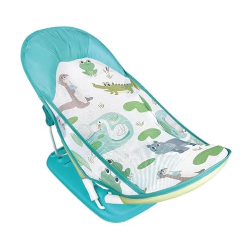 Siopob Foldable Toddler Bath Bather Seat | Children Shampoo Chair - Foldable Baby Bathtub Support For Friends Family- Kids Boys -Girls