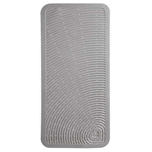 Munchkin Soft Spot Cushioned Bath Mat, Grey, Foam, Rectangular, 37288