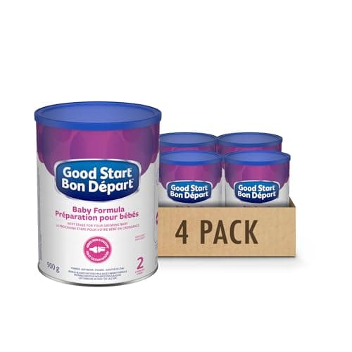 GOOD START Stage 2, Baby Formula Powder, 6+ Months, 900g, 6 Count, Packaging May Vary