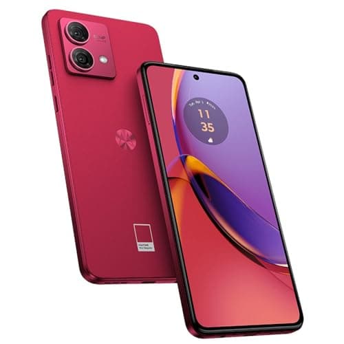 Motorola Moto G84 5G 12GB+256GB | 6.5" P-OLED 120Hz Display | Dualsim 50MP Camera | 5000 mAh Battery | Factory Unlocked | International Model - (Viva Magenta) (Renewed)
