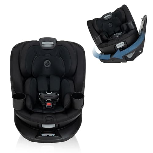 Maxi-Cosi Andi 360° Rotating All-in-One Convertible Car Seat, 10 Years of Use, Rear-Facing to Booster, Effortless Recline