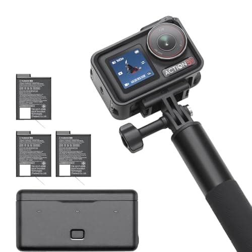 DJI Osmo Action 5 Pro Adventure Combo, 4K Action Camera for Travel and Vlog