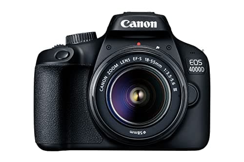 Canon EOS Rebel T100/4000D DSLR Camera with 18-55mm Lens