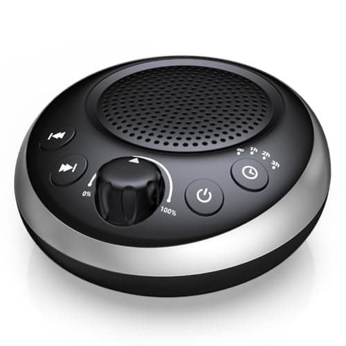 iDealSleep Loud Sound Brown Noise Machine White Noise Machine with 30 Soothing Sounds for Baby Kids Adults Sleep Machine with 36 Levels of Volume Auto-Off Timer Memory Function for Home Travel Office …