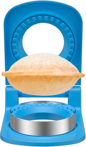 HiYZ Sandwich Cutter and Sealer - Stainless Steel Decruster Sandwich Maker - Peanut Butter and Jelly Crustless Sandwich Bread Pancake Maker Cookie Cutter for Kids