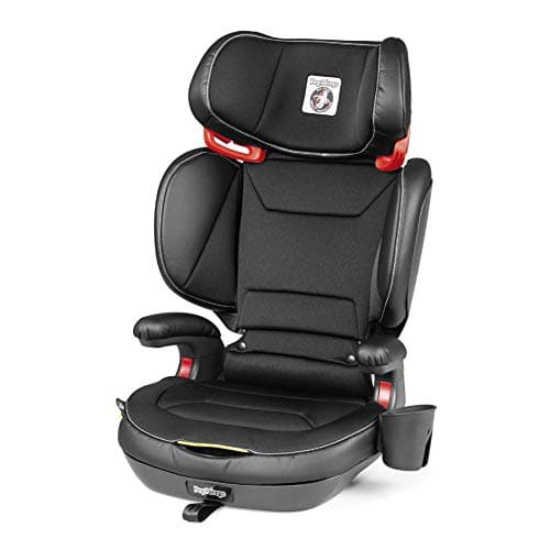 Peg Perego Viaggio Shuttle Plus 120 2-in-1 Booster Car Seat - Licorice (Leather)