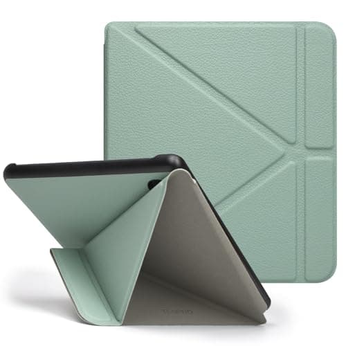 Tenano Case for 7" Kobo Libra Colour (Model: N428, 2024 Release), Foldable Cover with Auto Sleep/Wake, Agave Green