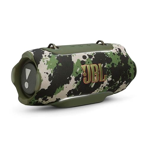 JBL Xtreme 5 - Portable Waterproof Speaker with Massive Legendary JBL Sound, Ambient Edge Lighting, and a Convenient Shoulder Strap - Squad