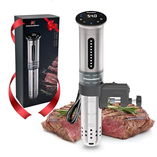 KitchenBoss Sous Vide Cooker 1100 Watts | IPX7 Waterproof | Water Cooker, Suvee vide machine | Accurate Temperature Control |Thermal Immersion Circulator
