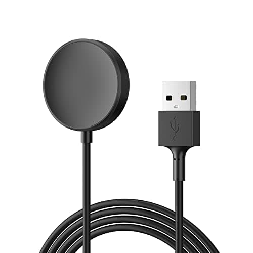 Charger Cable for Samsung Galaxy Watch Charger, Replacement USB Charging Cradle Dock Stand Cable for Samsung Galaxy Watch 7/6/5/5 Pro/4/4 Classic/Watch 3/Active 2 (3.3 ft)