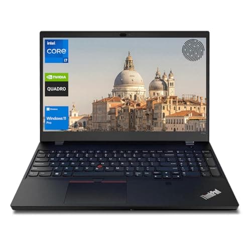 Lenovo ThinkPad P15v Gen 3 Business Laptop, 15.6" FHD Display, Intel Core i7-12700H, NVIDIA Quadro T1200, 32GB DDR5 RAM, 1TB SSD, HDMI, Webcam, FP Reader, SD Card Reader, Wi-Fi 6, W11 Pro, Black