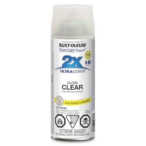 Rust-Oleum 253699 Painter's Touch 2X Ultra Cover Gloss Clear 340G