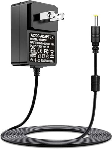 TTAJT1 for 15W Echo Dot Power Cord, Compatible with Echo Dot 3rd 4th 5th Generation/Show 5 (1st 2nd Gen) / Spot/Pop Power Adapter Charger Cable 6.6ft