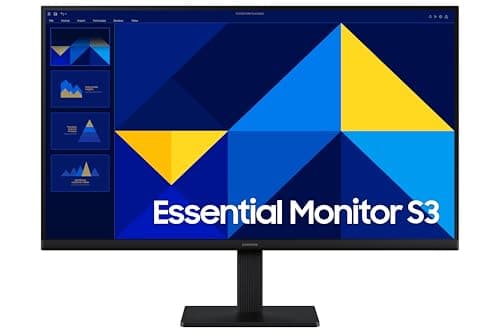 Samsung 27-inch FHD Flat Screen IPS Panel 5ms 100Hz Monitor with Eye-Saver Mode & Super Slim Design (LS27D300GANXZA) - [Canada Version]