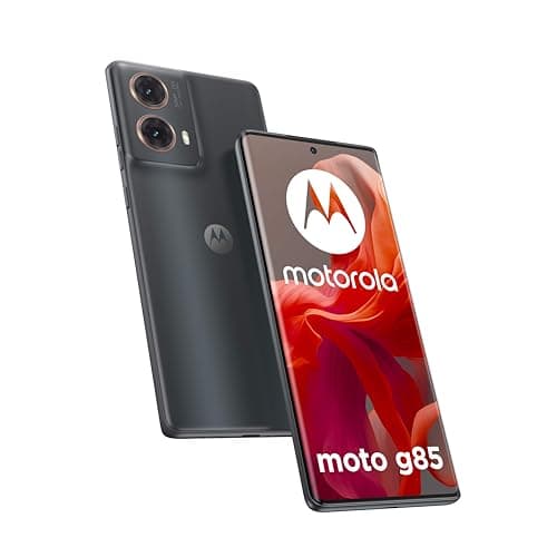 Motorola G85 5G 12GB 256GB | pOLED 120 Hz | 50MP | 5000mah Battery Unlocked Phone (International Version) - Urban Grey (Renewed)