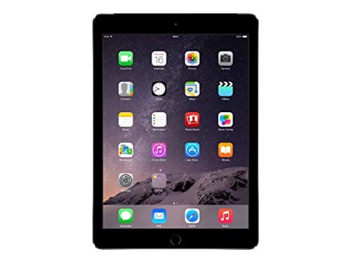 Apple iPad Air 2 MGL12LL/A 9.7 inch Screen Size Tablet, 16 GB, Wi-Fi (Space Gray) (Renewed)