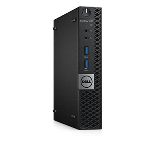 Dell OptiPlex 5050 Micro Form Factor (Intel Quad Core i5-6500T 2.5 GHz, 8GB RAM, 256GB SSD) Windows 11 Pro (Renewed)