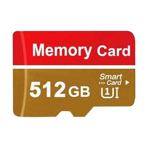 Cecosy Memory Card 512GB Fast Speed TF Card Large Storage Memory Carte Waterproof Flash Memory for Camera/Computer/Action Camera/Smartphone/Drone/Monitoring