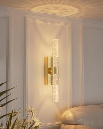 camuucci Battery Operated Wall Sconce,12000mAh Rechargeable Battery Sconce