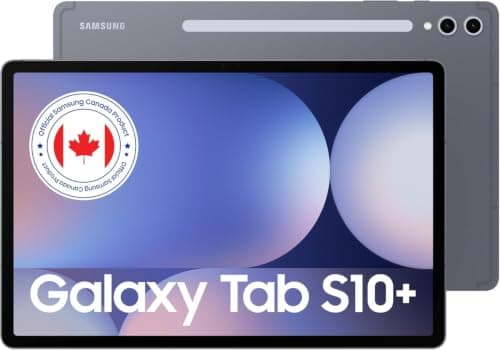 Samsung Galaxy Tab S10+ Gray 256GB - AI Tablet, 12.4", AMOLED 2X, Anti-Reflection, 420 Nits, Quad Speakers, S Pen Included (CAD Version & Warranty)