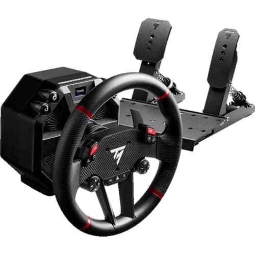 Thrustmaster T598 Racing Wheel for PS5, PS4 & PC - 5 Nm Direct Drive Steering Wheel with Pedals Set, Realistic Sim Driving Experience with Force Feedback