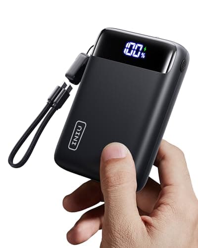 INIU Power Bank, Smallest 20000mAh Portable Charger Fast Charging 22.5W, Battery Pack with USB C Cable&LED Display, Phone Powerbank for Travel Essentials, for iPhone 17 16 15 Pro max Samsung iPad etc
