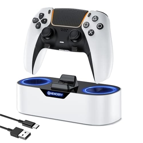 NEWDERY Single PS5 Controller Charger Station