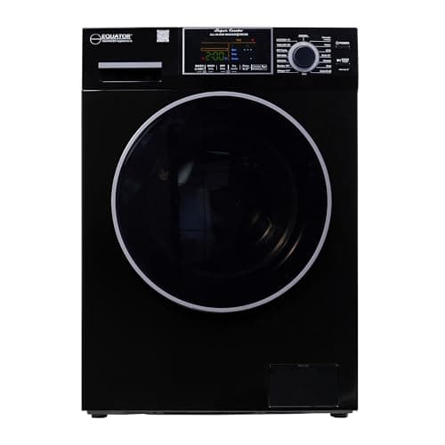 Equator All-in-One Washer Dryer VENTLESS/VENTED PET 1.62cf 110V (Black)