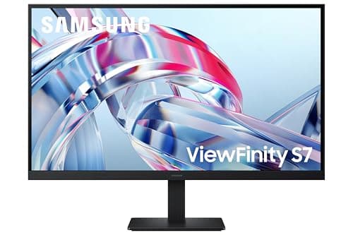 SAMSUNG 32 inch ViewFinity S7 UHD VA High Resolution Monitor 60Hz 5ms HDR10 - DP Eye Saver Mode - (LS32H702EANXZA) [Canada Version]