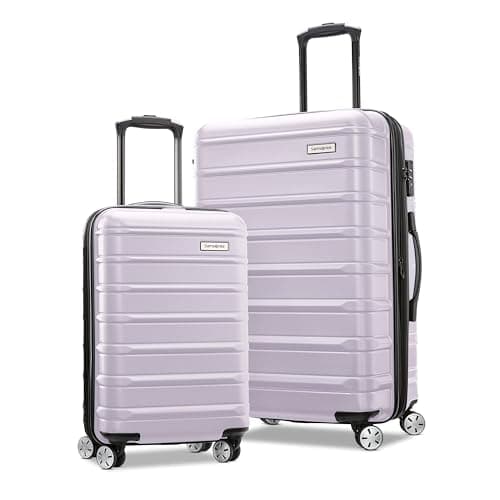 Samsonite Omni 2 2pc Set (CO/Med), Model Number - 141133-8890, ICY Lilac