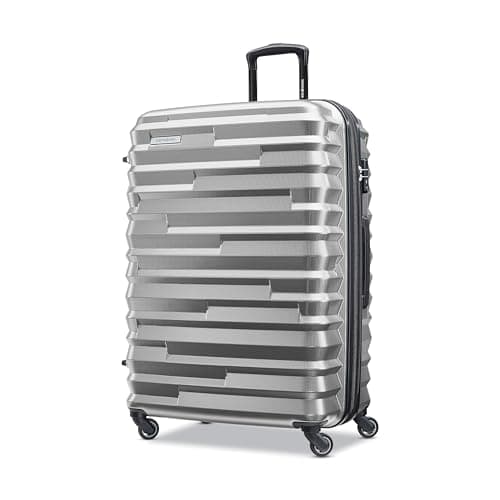 Samsonite Ziplite 4 Spinner Large Exp., Model Number - 120703-1803, Silver Oxide