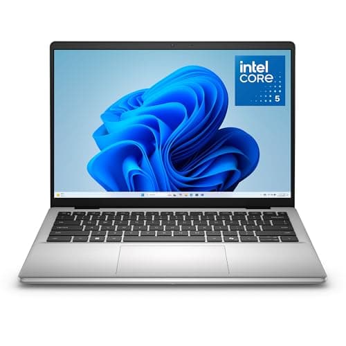 Dell 14 Laptop DC14250-14.0-inch FHD+ Anti-Glare 300 nits Display, Intel Core 5 120U Processor, Intel Graphics, 16GB RAM, 512B SSD, English AI Backlit Keyboard, Fingerprint Reader - Silver Metal