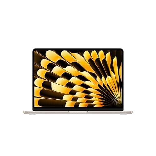 Apple 2025 MacBook Air 13-inch Laptop with M4 chip: Built for Apple Intelligence, 24GB Unified Memory, 512GB SSD Storage, Touch ID; Starlight - French Keyboard