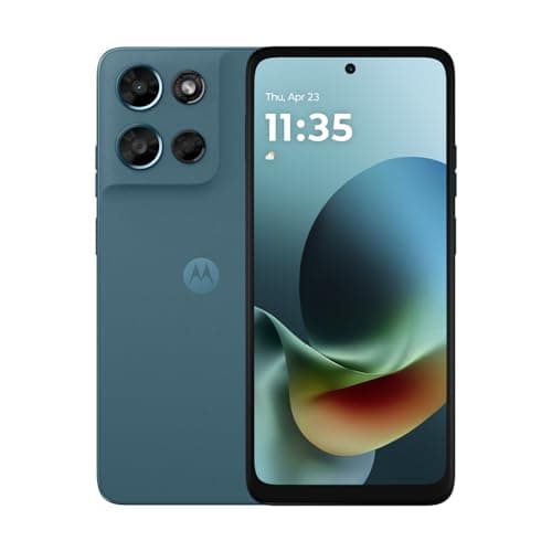Motorola Moto G Play 2026, 64GB + 4GB RAM, Pantone Tapestry - Unlocked (Renewed)