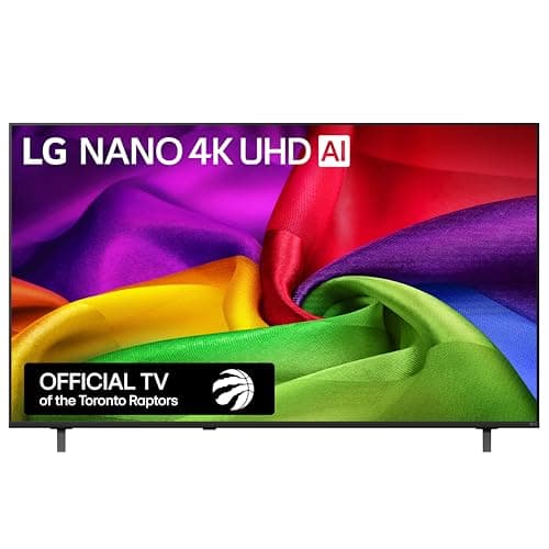 LG 65-Inch NU70 Nano UHD AI 4K Smart TV - α7 AI Processor Gen9, Dynamic Tone Mapping,VRR 60Hz, ALLM (65NU700BPUA, 2026)