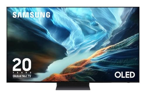 Samsung 55 inch OLED TV, S90H, Glare Free, 165Hz Refresh Rate, 4k Upscaling, OLED HDR +, Smart TV, NQ4 AI Gen3 Processor, 4 HDMI, Gaming Hub, Dolby Atmos, Samsung TV, Television (QN55S90HAEXZC 2026)