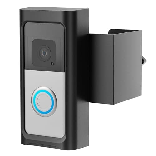 Anti-Theft Video Doorbell Mount No Drill Compatible with Ring,Holder Bracket for Houses Apartments Door for Battery Doorbell (2024),Battery Doorbell Plus/Pro,Video Doorbell 4/3/3Plus/ 2020 Release