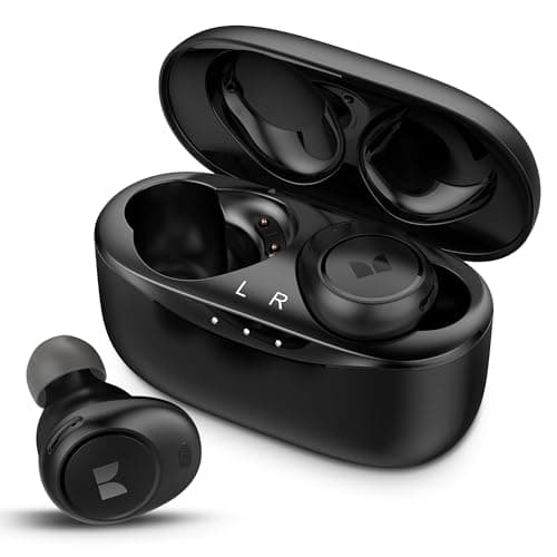 Monster Wireless Earbuds, Bluetooth 5.3 in-Ear Headphones with Touch Control and Charging Case, 32H Playtime, USB-C Charging Case, Built-in Mic for Clear Calls