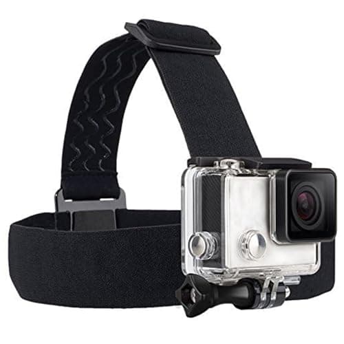 Head Strap Mount Compatible with Gopro Hero 13 12 11 10 9 8 /AKASO EK7000 Brave 4 Brave 7LE V50X /DJI Osmo Action 5 pro/ODDV/APEXCAM/WOLFANG/Jadfezy 4K Action Camera