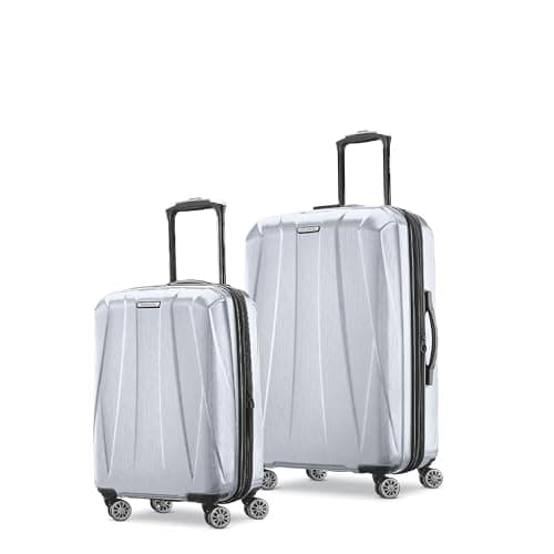 Samsonite Centric 2 2pc Nested Set (CO/Med), Model Number - 141137-1776, Silver