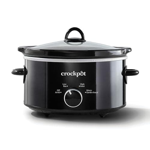 Crock-Pot 4-Quart Classic Slow Cooker, Black