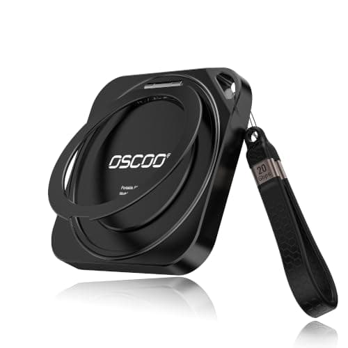 OSCOO 512GB Magnetic Portable External SSD,Up to 2000MB/s Hard Drive