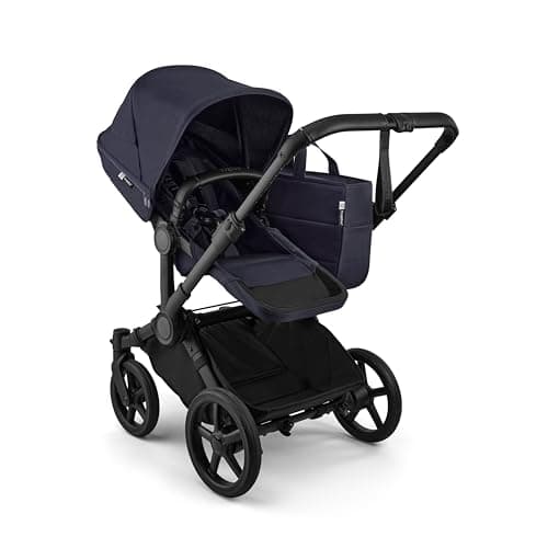Bugaboo Donkey 6 Single-to-Double Side-by-Side Stroller All-Terrain Stroller for Newborn and Toddler (Deep Indigo)