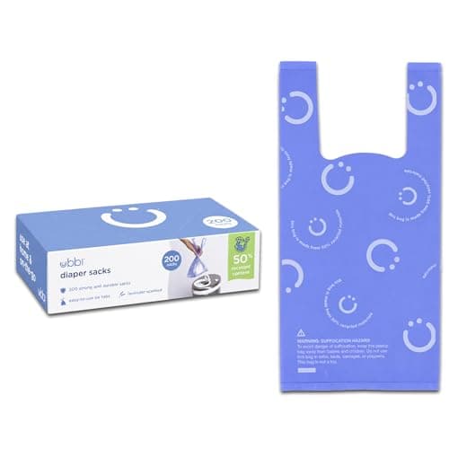 Ubbi Diaper Sacks, 200 ct