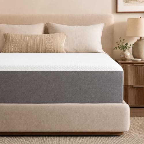 Slufra 8" Twin Size Memory Foam Mattress, Medium Firm Cooling Bed Mattress in a Box, CertiPUR-US Certified Pressure Relief Foam Mattress for Side/Back Sleepers