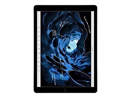 Apple iPad Pro (128GB, Wi-Fi + Cellular, Space Gray) 12.9in Tablet (Renewed)